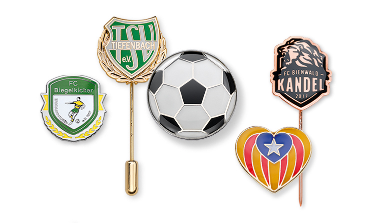 Football Pin Badges Collection